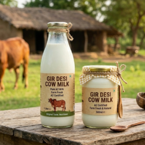 Gir Desi Cow Milk – Monthly Subscription